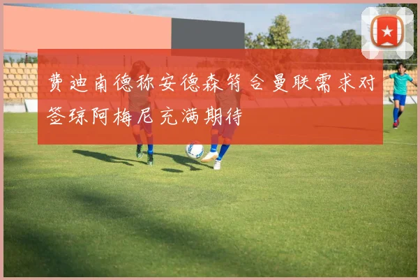 费迪南德称安德森符合曼联需求对签琼阿梅尼充满期待